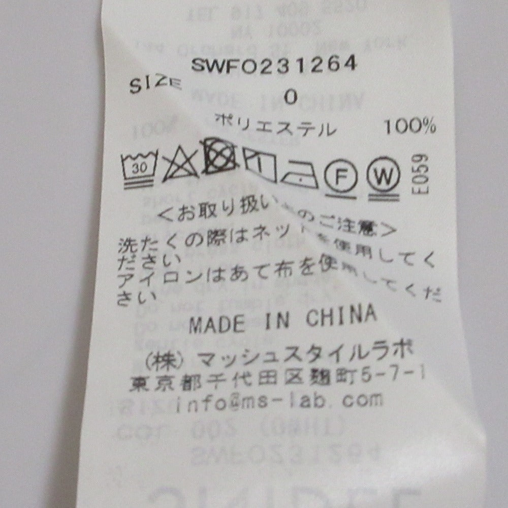 スナイデル タック ジョーゼット ドレス