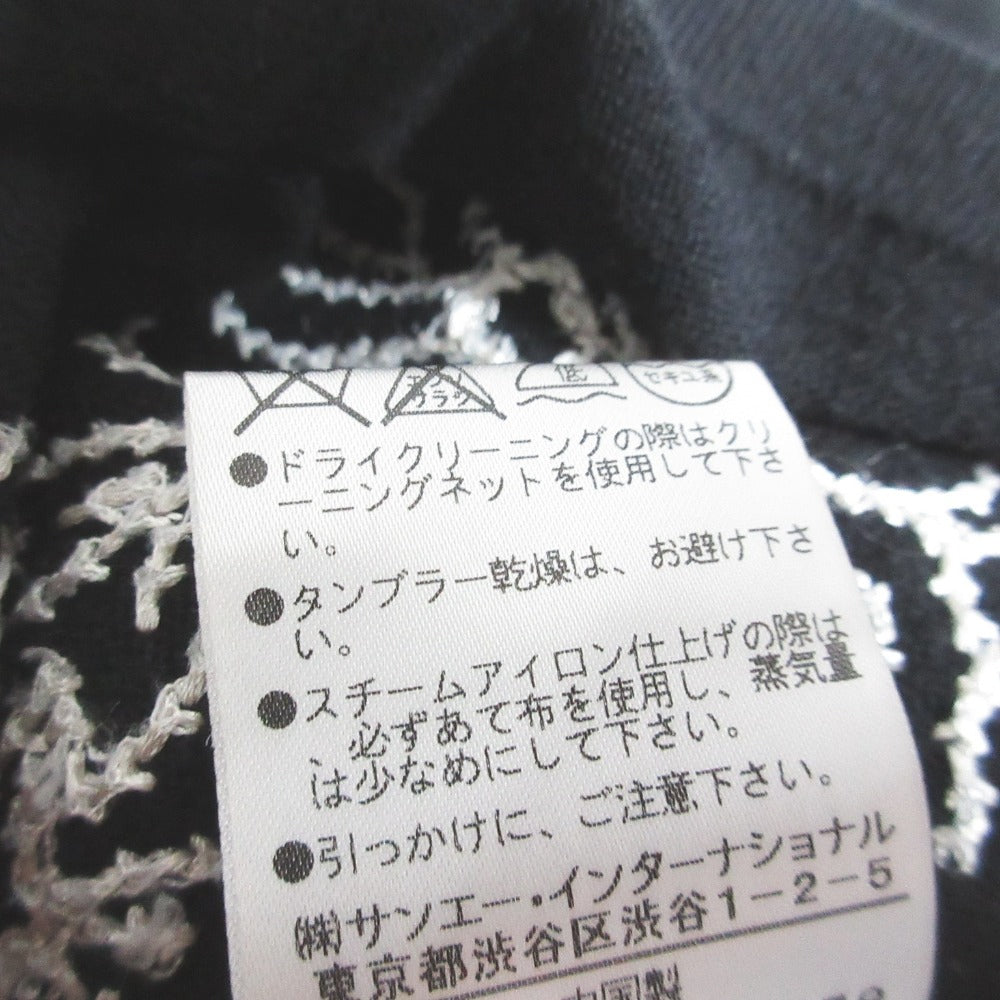 ヴィヴィアン タム フラワー刺繍 ニット カーディガン