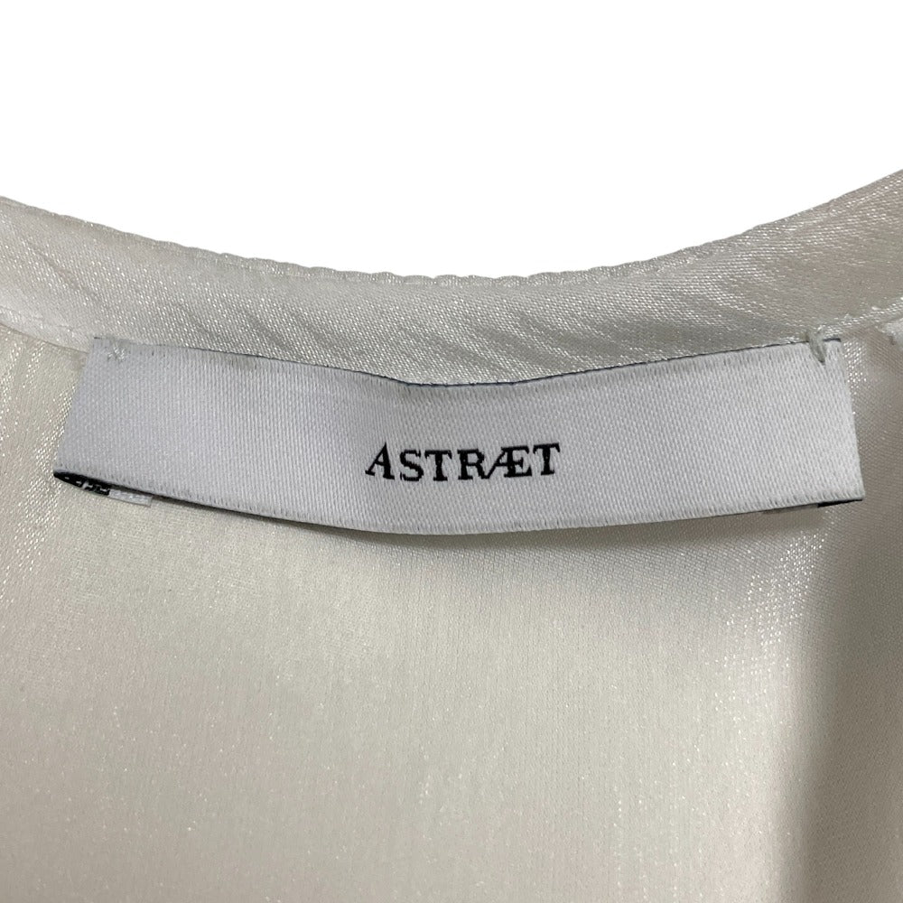 ASTRAET ロング スリーブ シアー プルオーバー シャツ