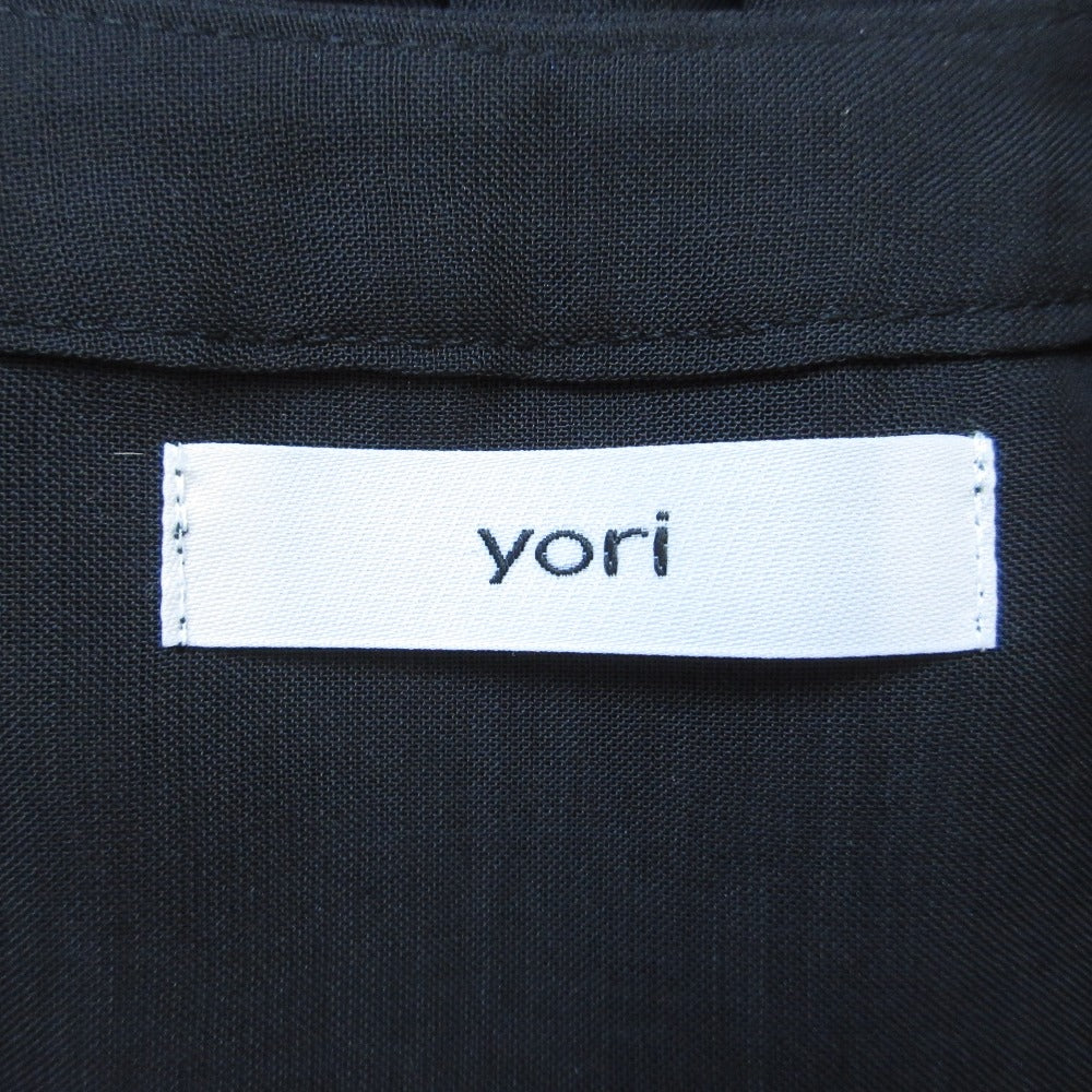yori スカラップ シアー ギャザー ジャケット