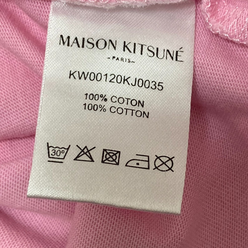 MAISON KITSUNE ロゴ刺繍コットンTシャツ