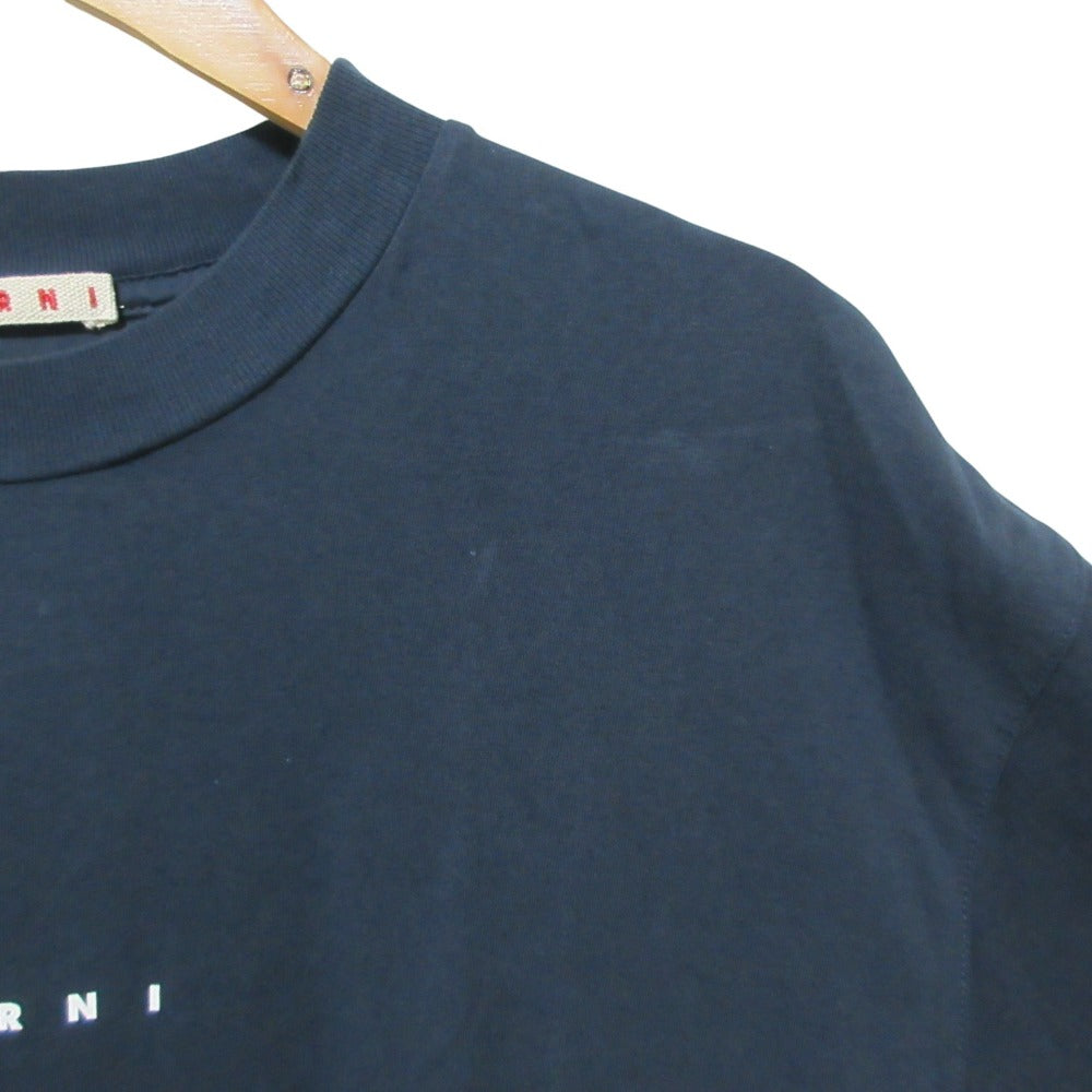 マルニ ロゴプリント コットンTシャツ