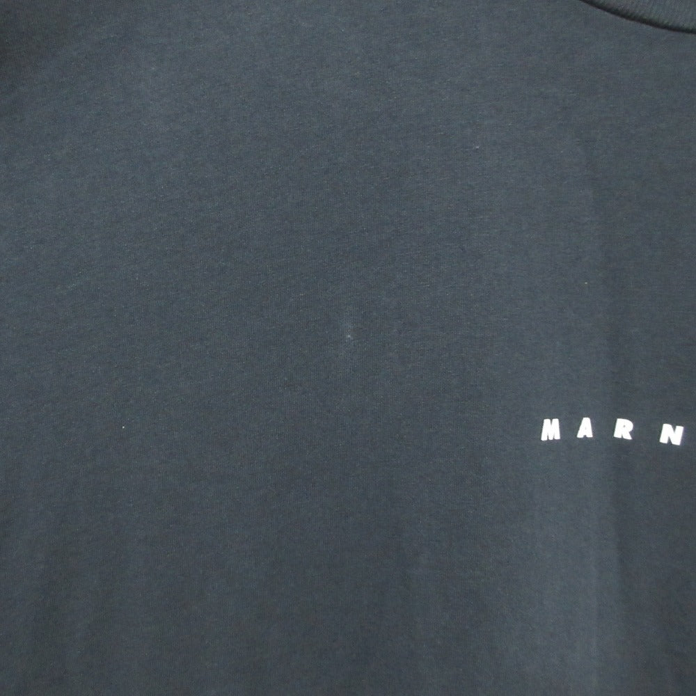 マルニ ロゴプリント コットンTシャツ