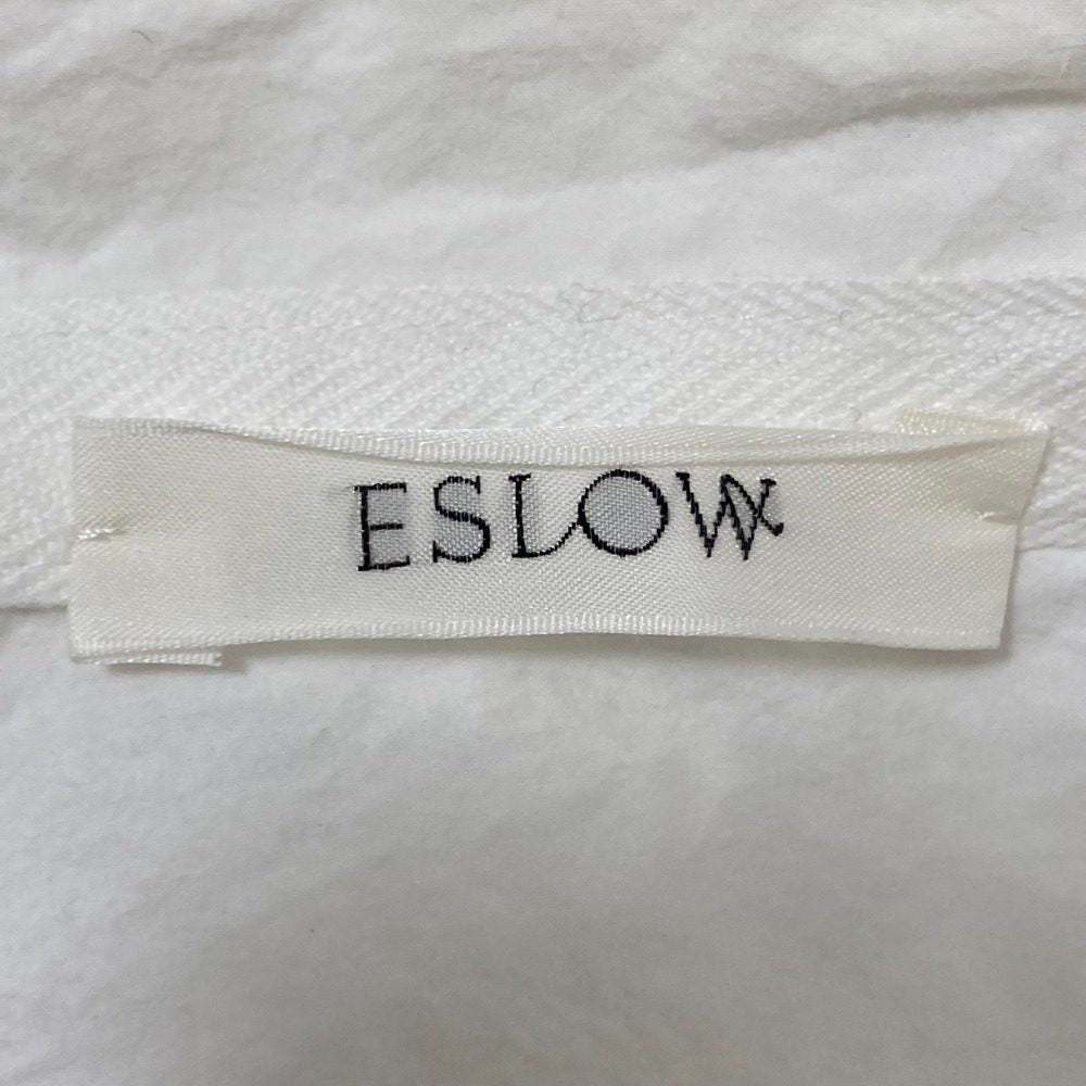 ESLOW ドローストリング シャツ