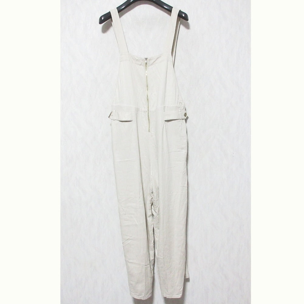 Spick and Span リネン レーヨン ジャンプスーツ