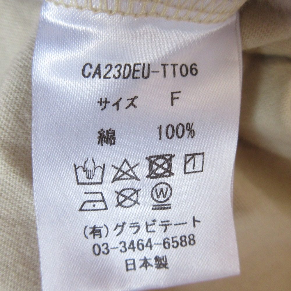 キャラクス CANDY COLOR SLEEVELESS ノースリーブカットソー