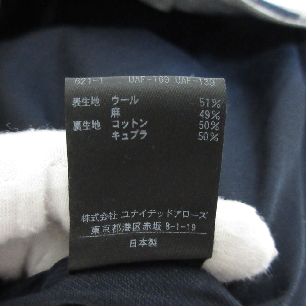 Drawer ウール リネン ワイド パンツ
