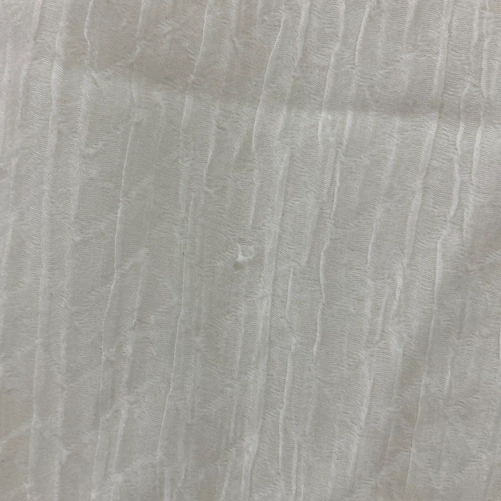 ブラミンク コットンナイロンシルクバックリボンノースリーブブラウス
