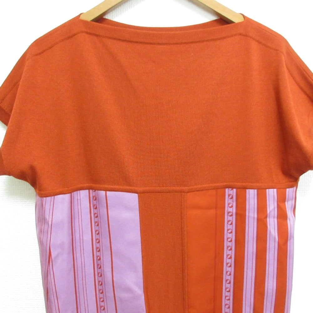 エルメス GRAND TRALALA シルクカットソー36