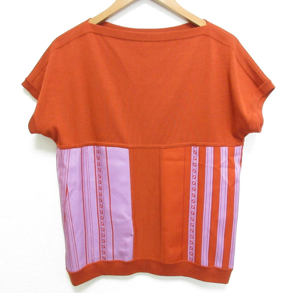 エルメス GRAND TRALALA シルクカットソー36