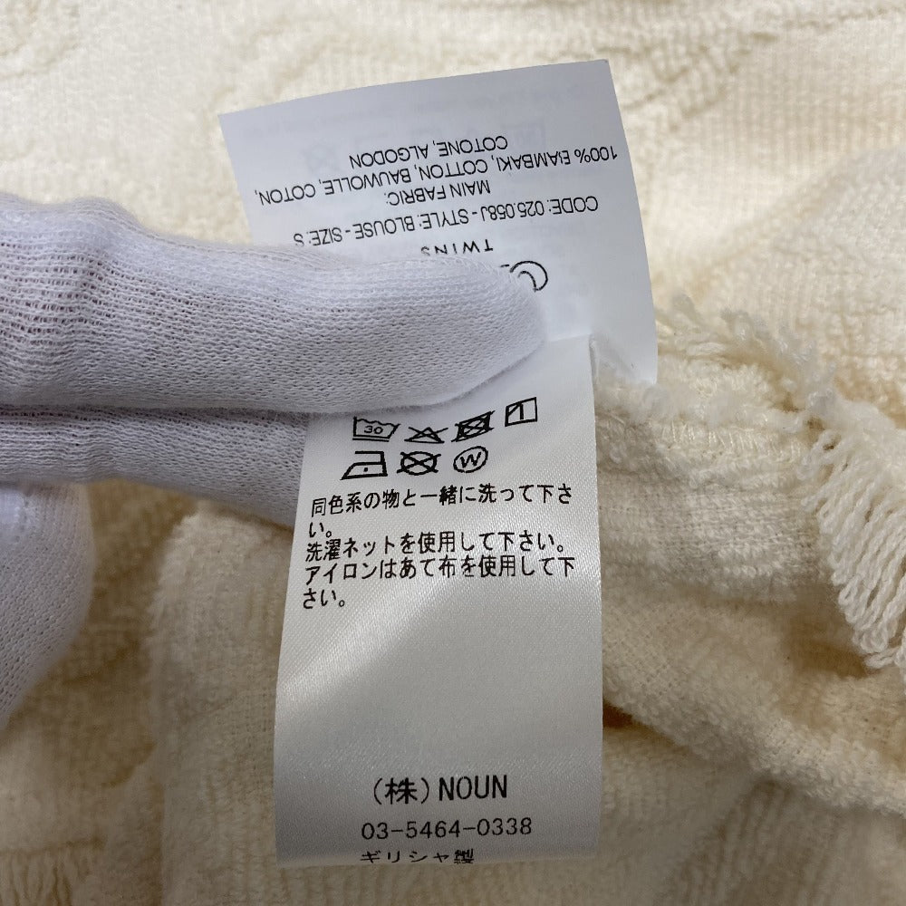 デボーションツインズ パイルジャガード ノースリーブブラウス