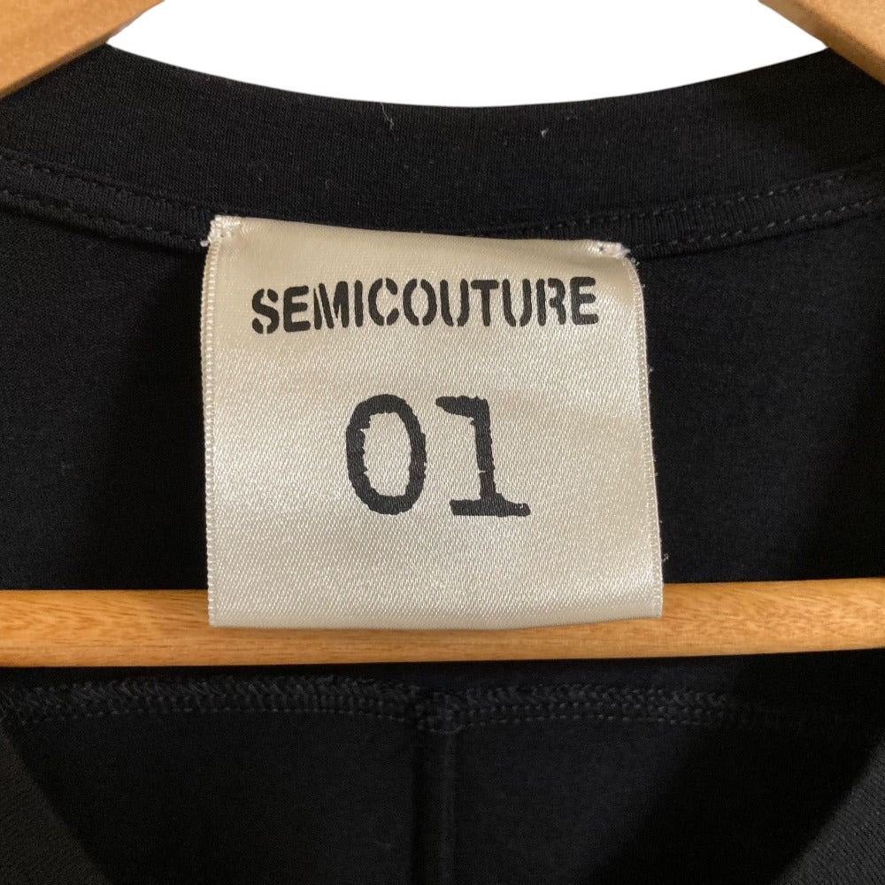 SEMICOUTURE ノースリーブ プリーツ ドレス