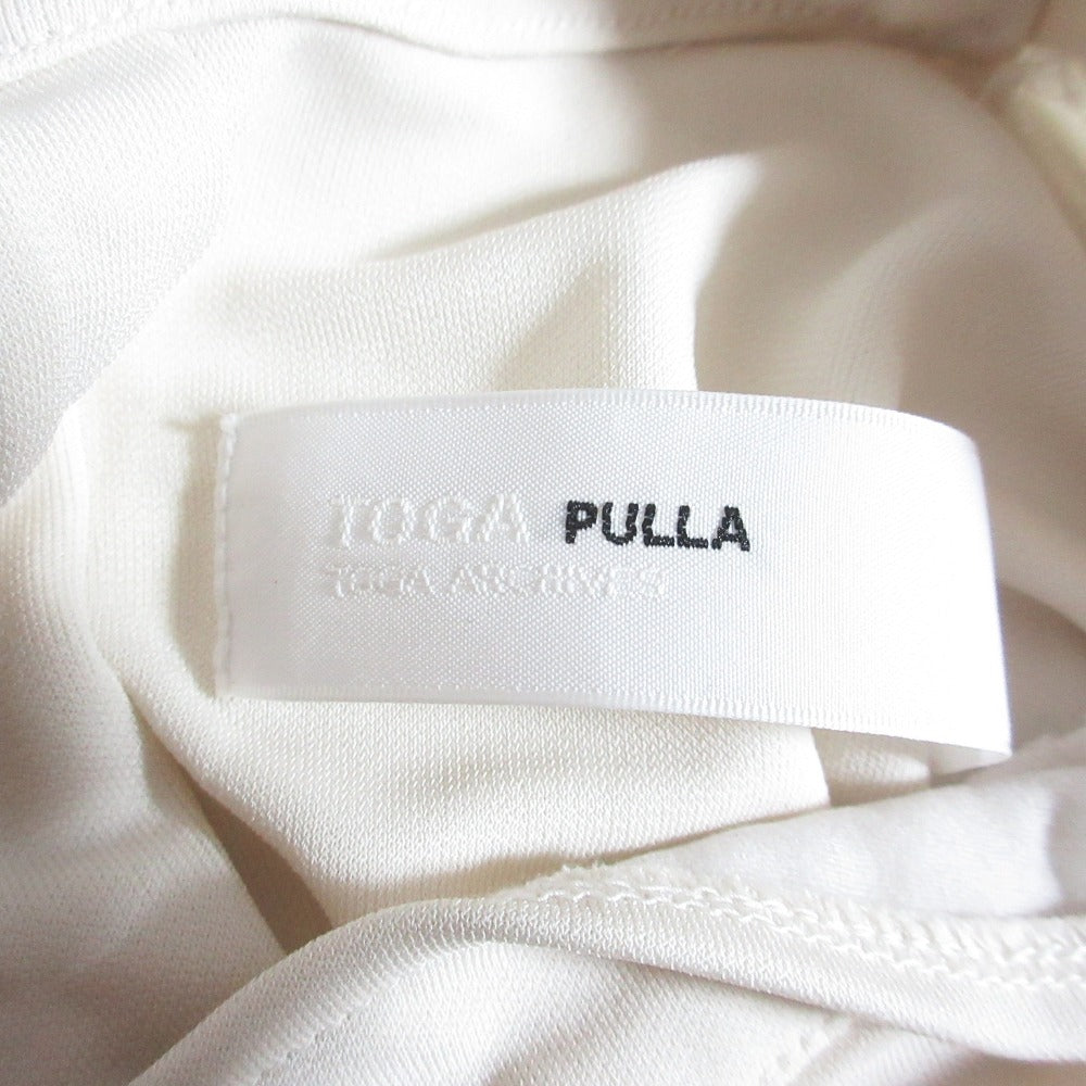 TOGA PULLA ハイネック ハーフスリーブ トップ
