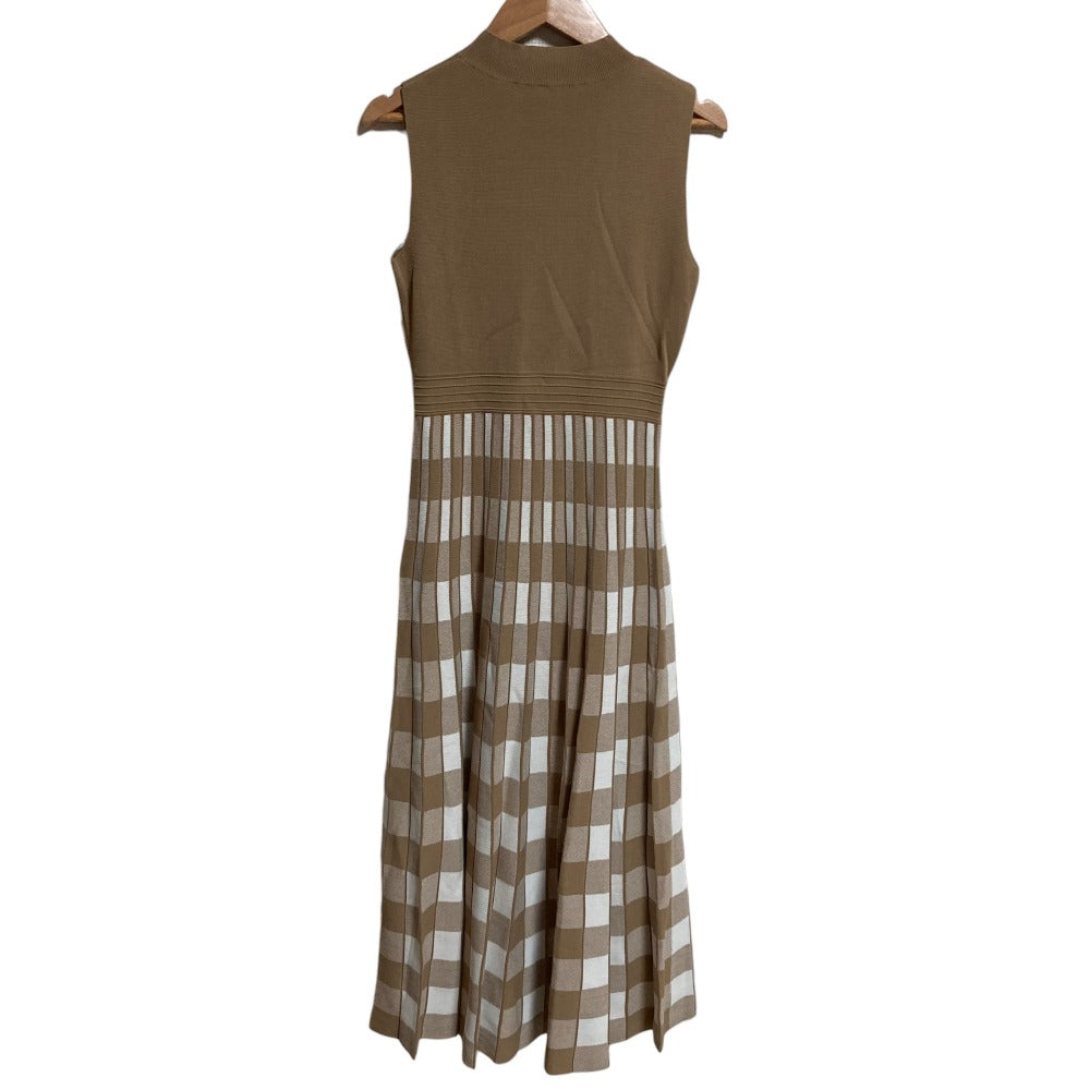 Diagram GRACE CONTINENTAL チェック ニット ドレス