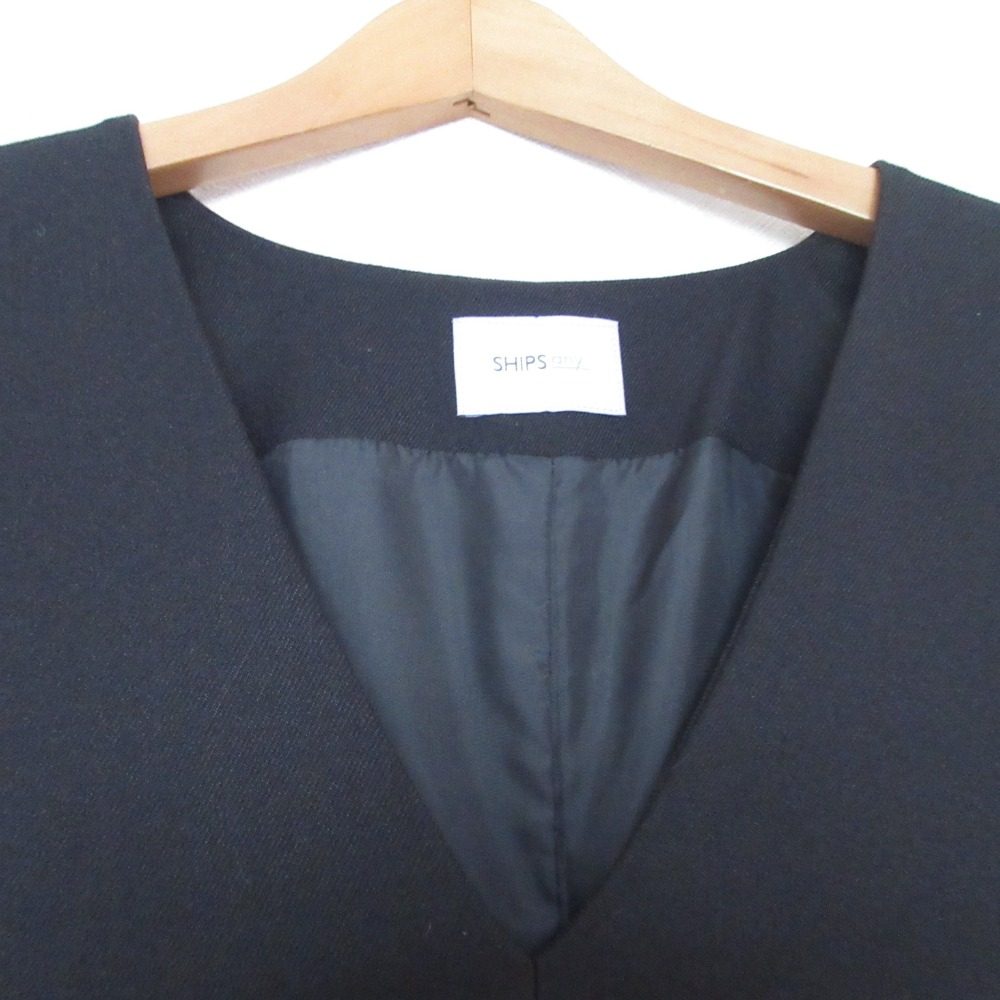 シップス ストレッチロングワンピース