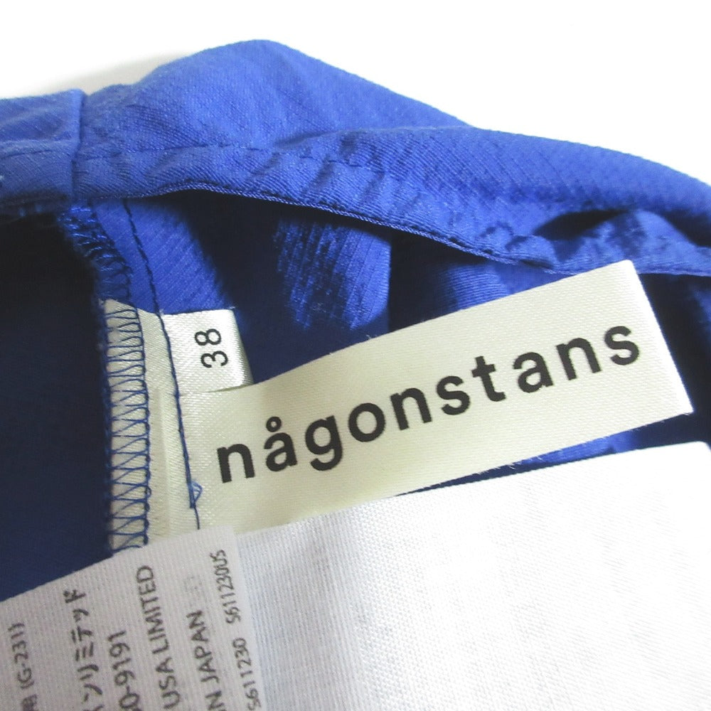 nagonstans イレギュラーヘムノースリーブチュニック