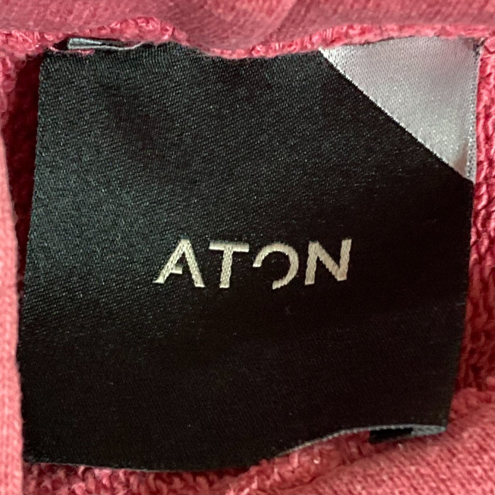 ATON プルオーバー スウェット フーディー