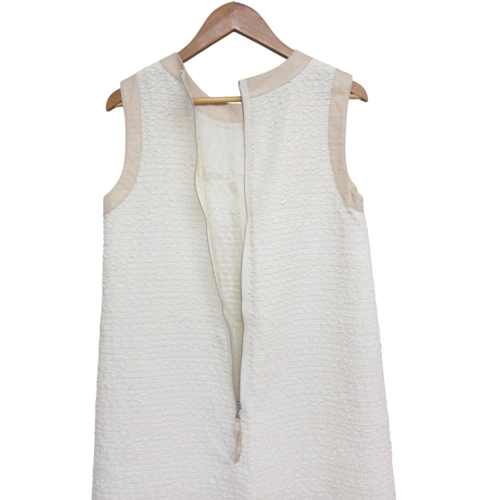 フォクシー Coquille Dress フェイクレザーワンピース