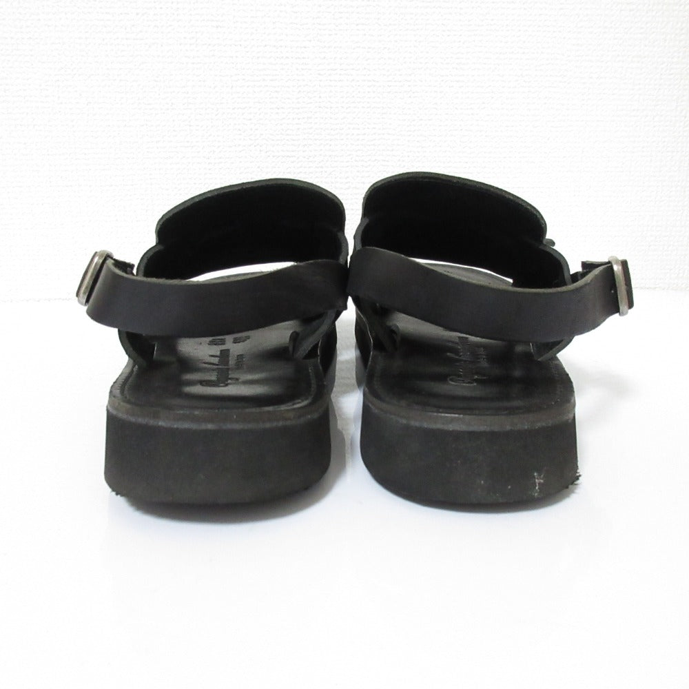 オーガニックハンドルーム LAMBETH レザーフラットサンダル