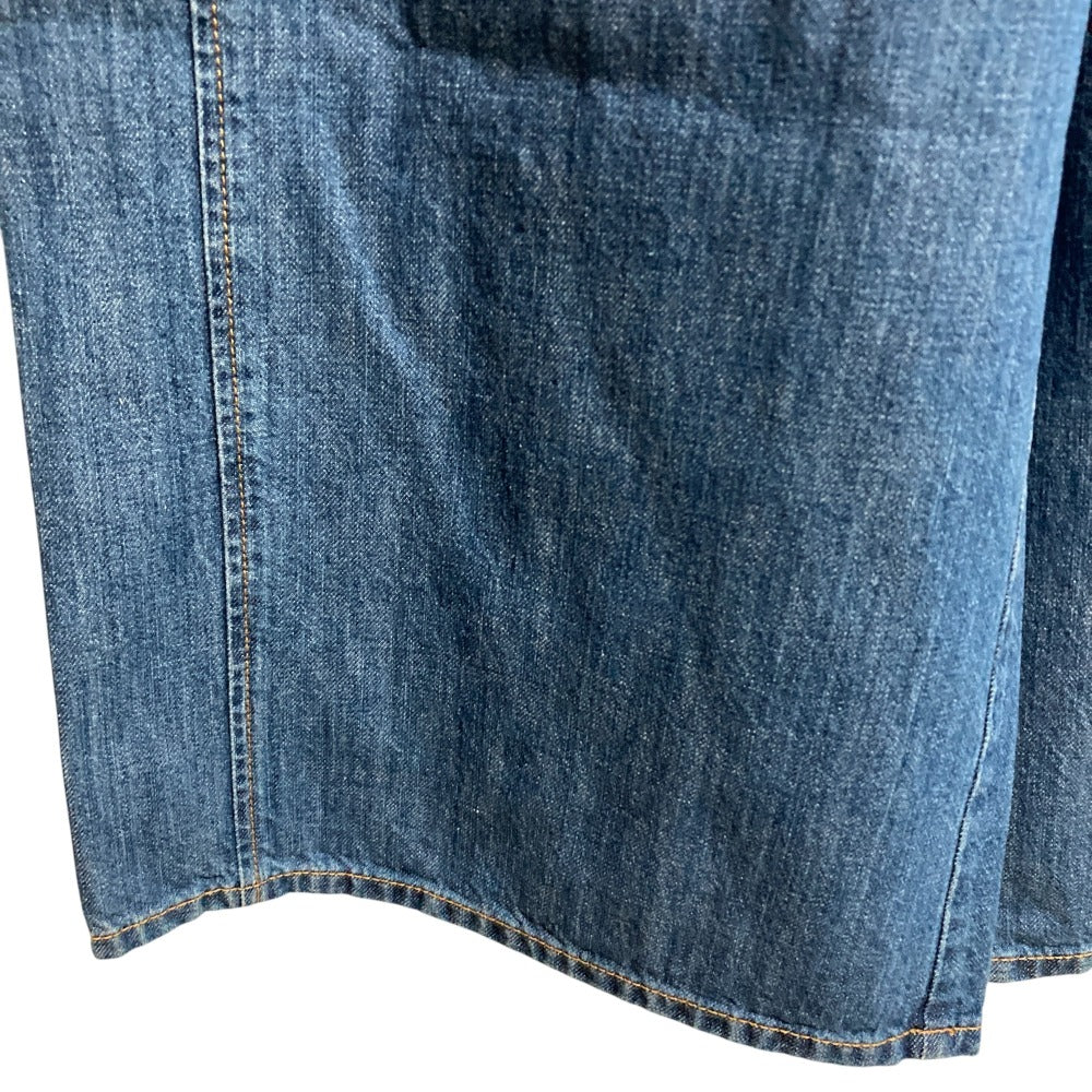 MACPHEE オーガニックデニム ワイドパンツ