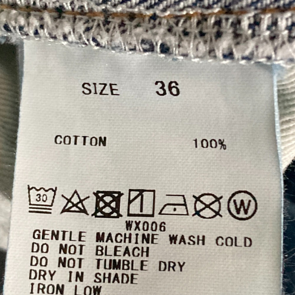 MACPHEE オーガニックデニム ワイドパンツ