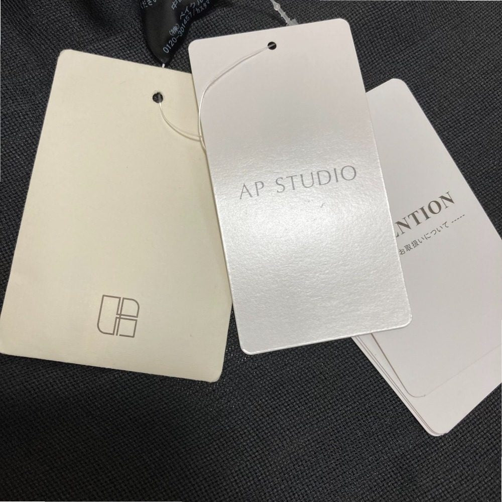 エーピーストゥディオ リネンメッシュブラウス