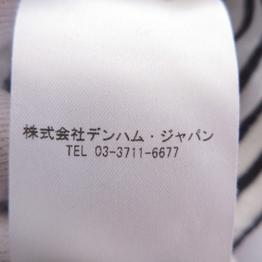 デンハム コットンリネンワイドカットソー