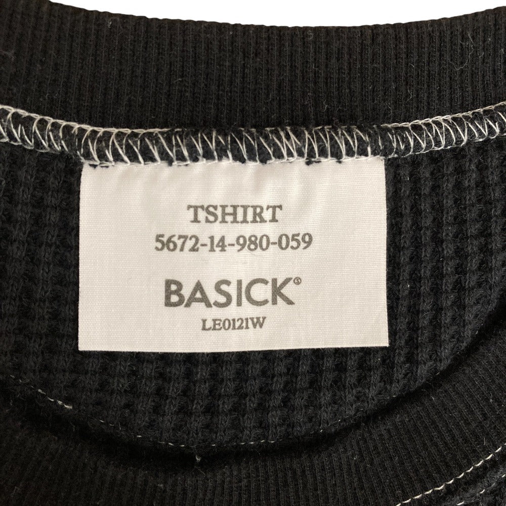 ベイシックス オーガニックコットン サーマルTシャツ