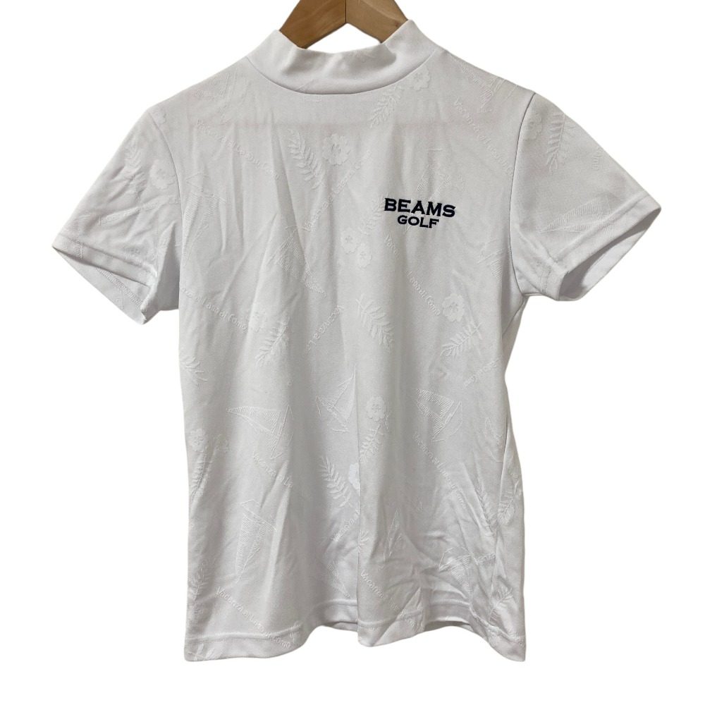 ビームスゴルフ ジャガードモックネック半袖Tシャツ