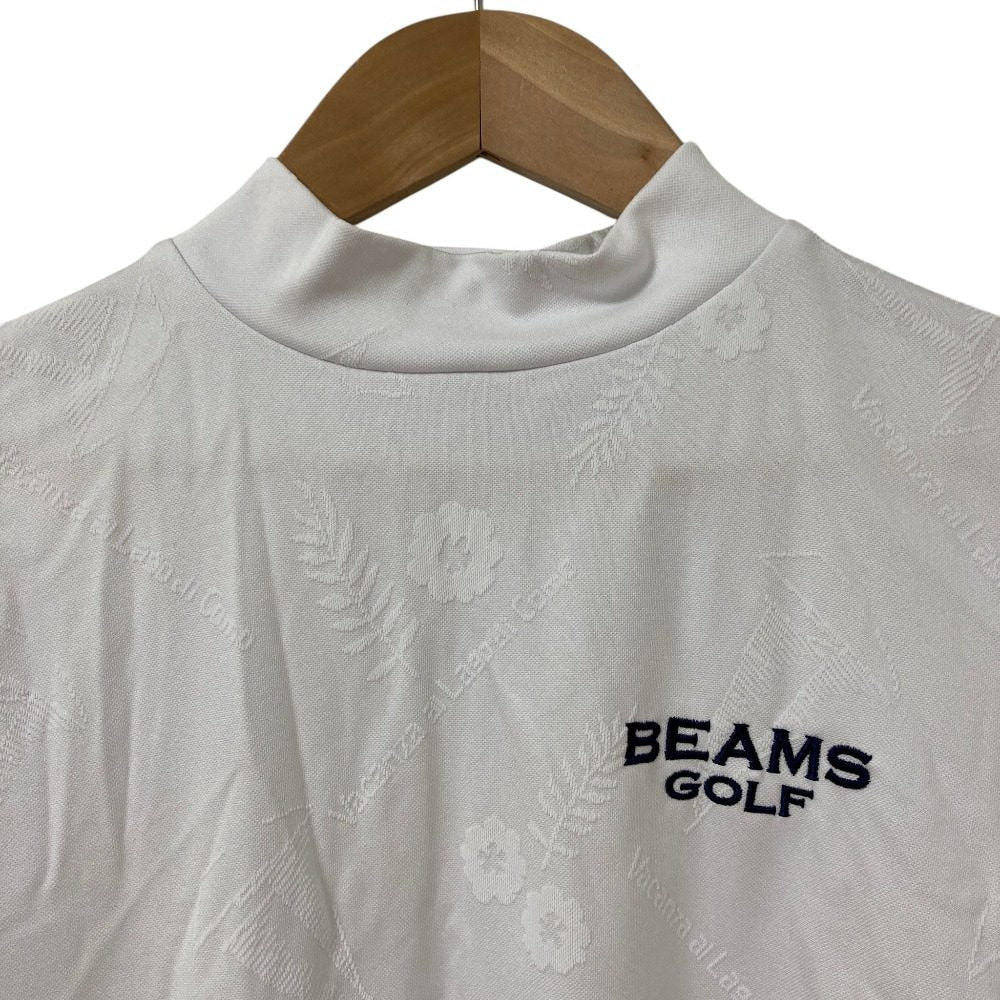 ビームスゴルフ ジャガードモックネック半袖Tシャツ