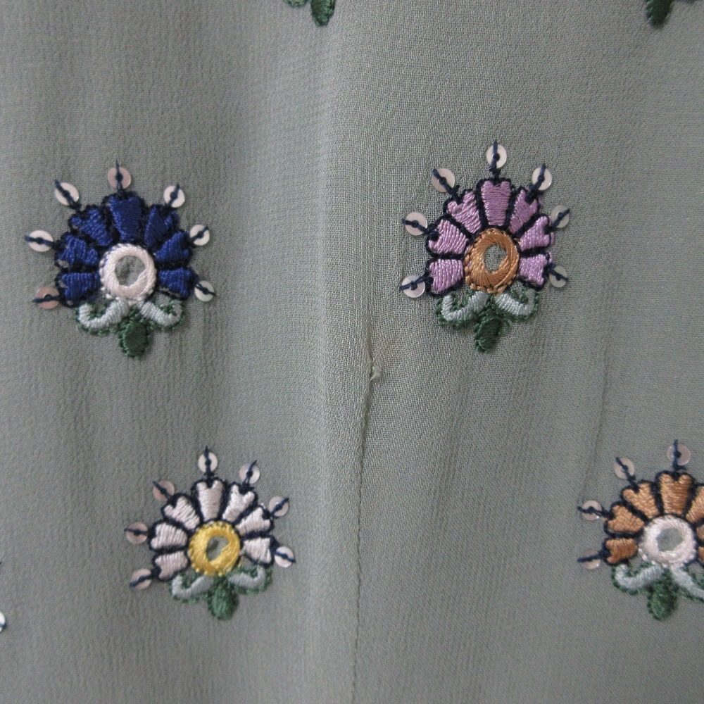 GRACE CONTINENTAL 刺繍 ロング ドレス