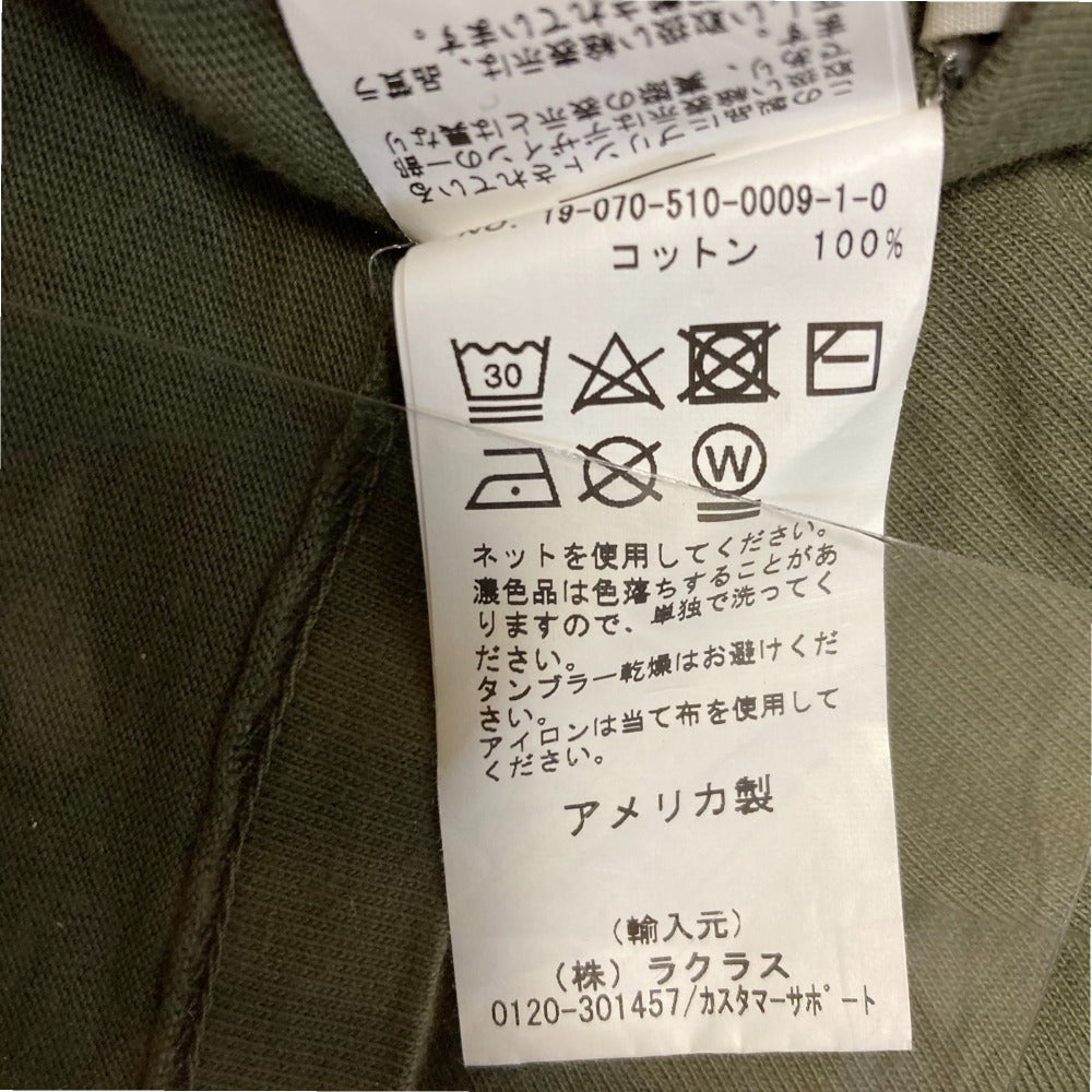 スカルゴーン コットンオーバーサイズポケットTシャツ