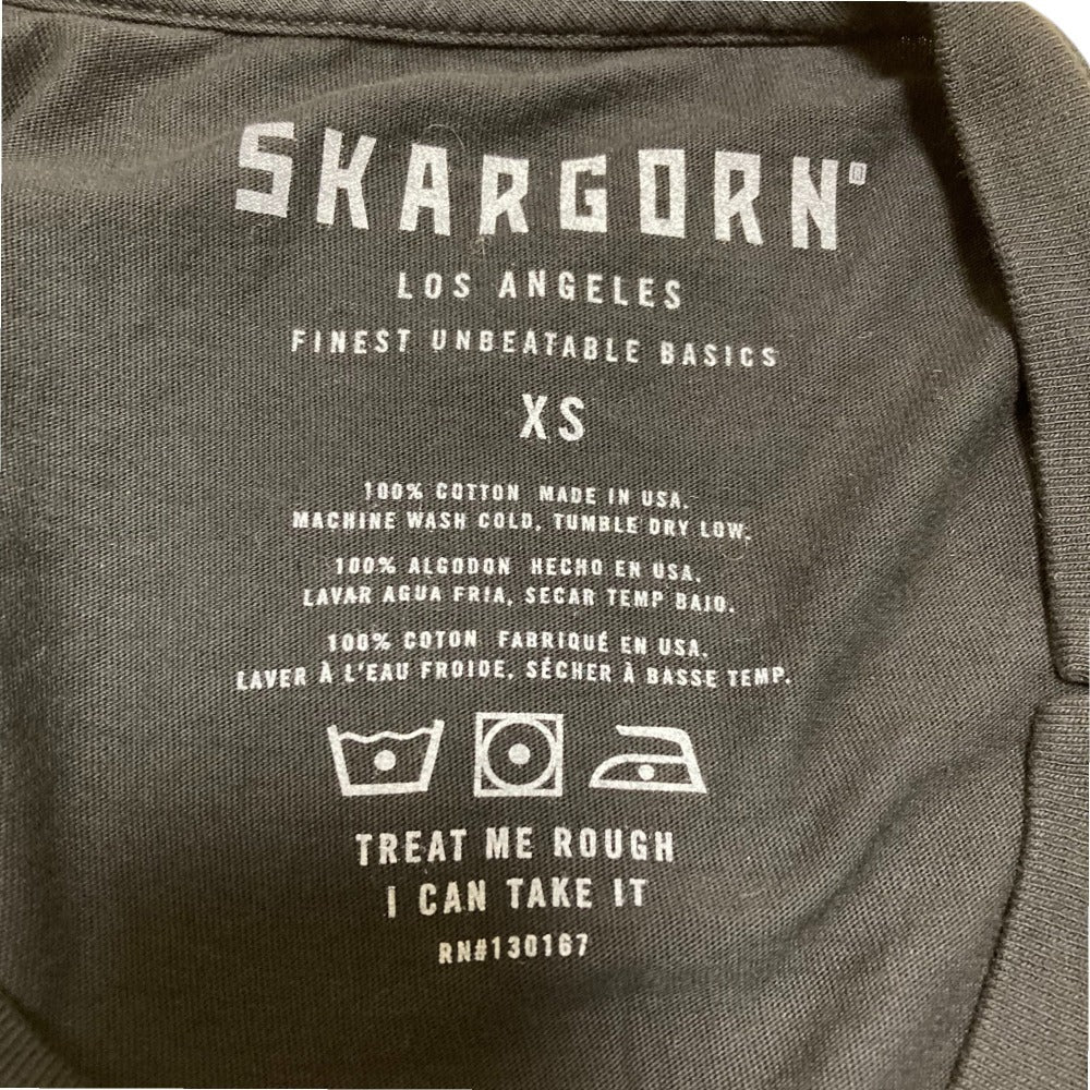 スカルゴーン コットンワイドTシャツ