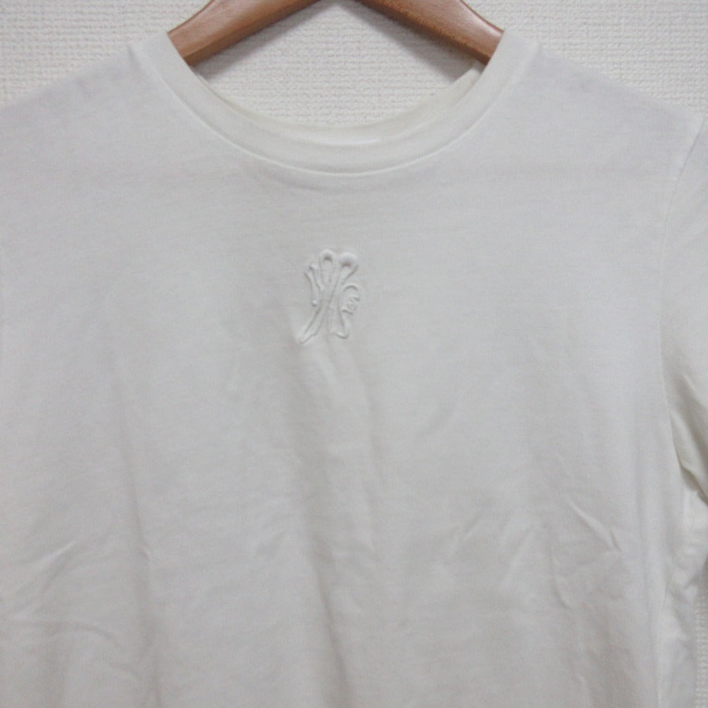 モンクレール ロゴ刺繍半袖Tシャツ
