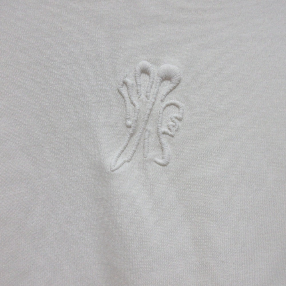 モンクレール ロゴ刺繍半袖Tシャツ