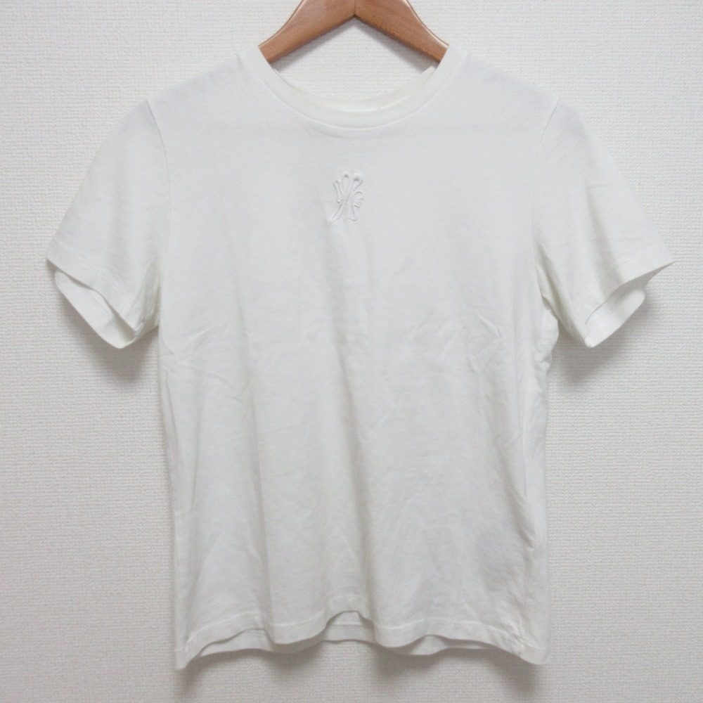 モンクレール ロゴ刺繍半袖Tシャツ