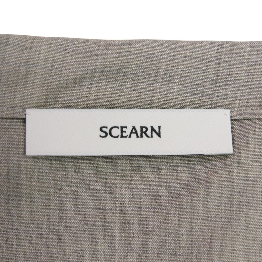 SCEARN ウール シルク パンツ