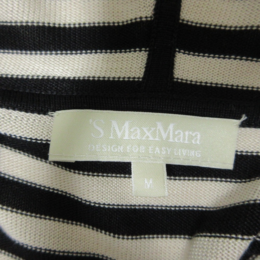 S Max Mara シルク ニット ドレス