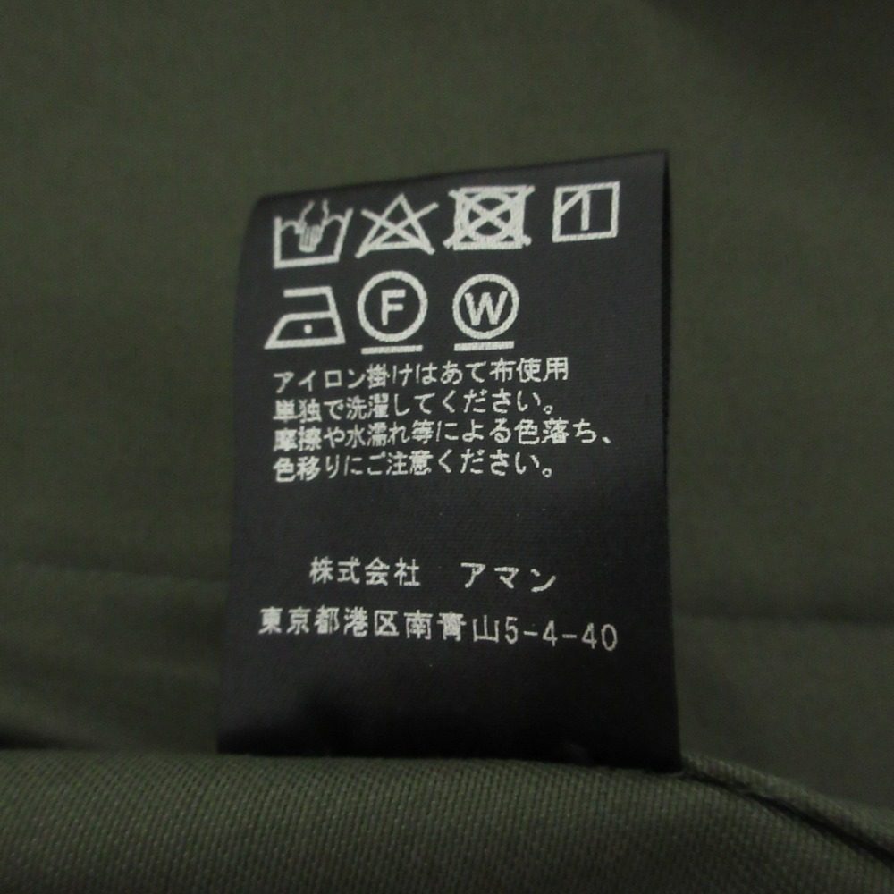 カバナ コットン 半袖 ジャケット