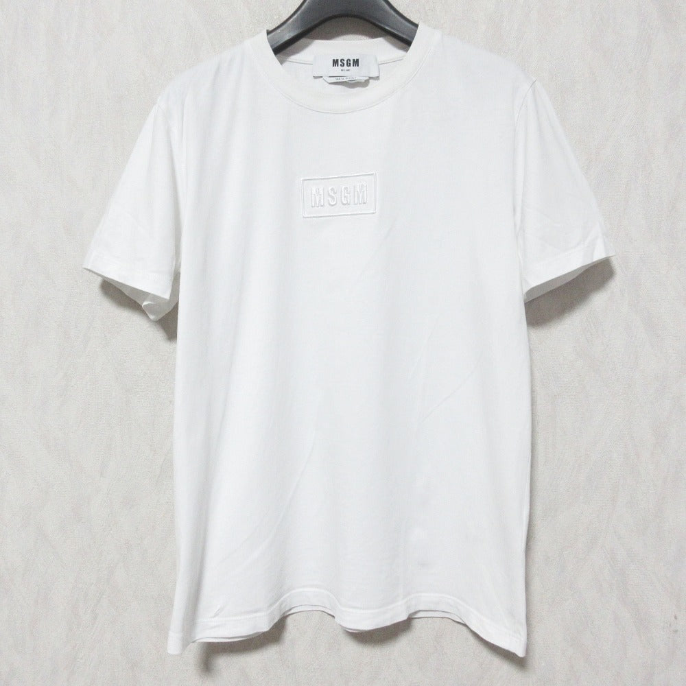 エムエスジーエム コットン半袖Tシャツ