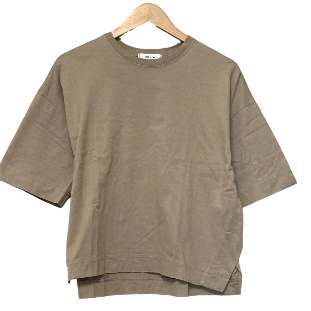 ebure クルーネック ハーフスリーブ Tシャツ