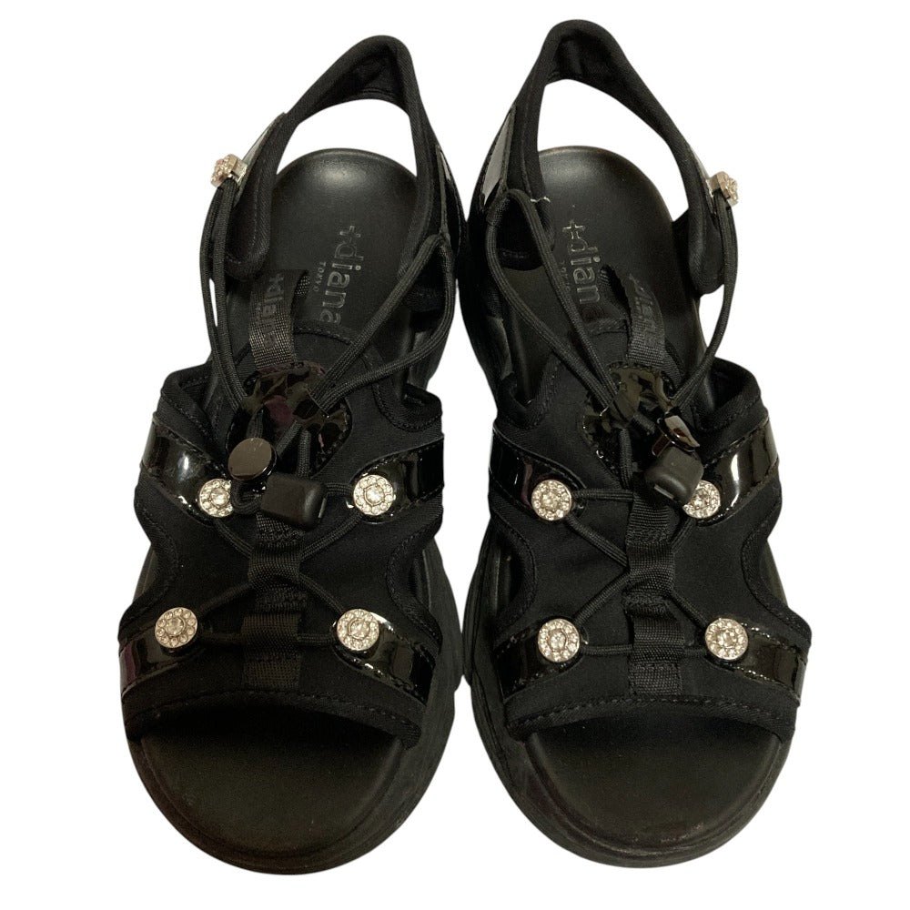 ダイアナ ビジュー スポーツ サンダル