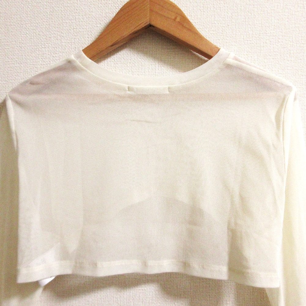 ヴィヴィアン タム ロング スリーブ クロップド トップ