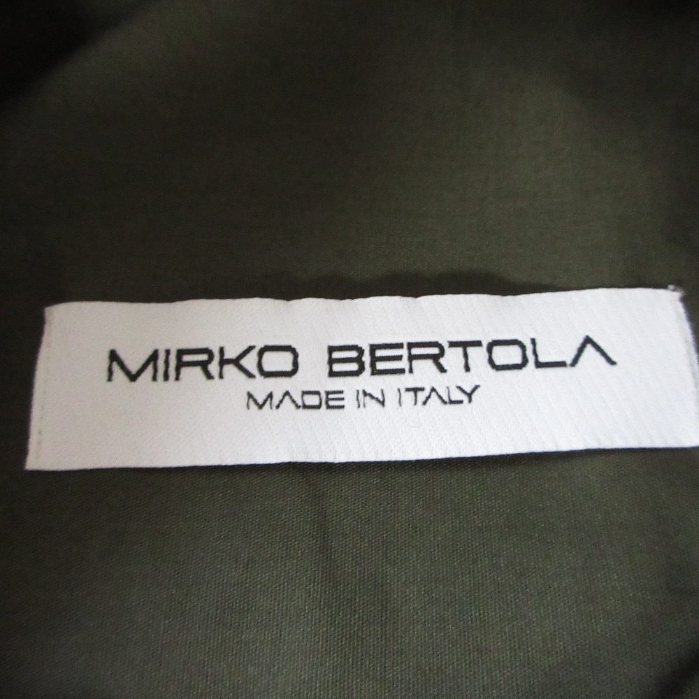MIRKO BERTOLA 長袖 ブラウス