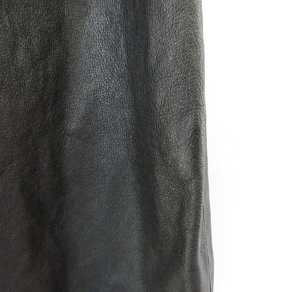 Vince レザー コンボ ドレス