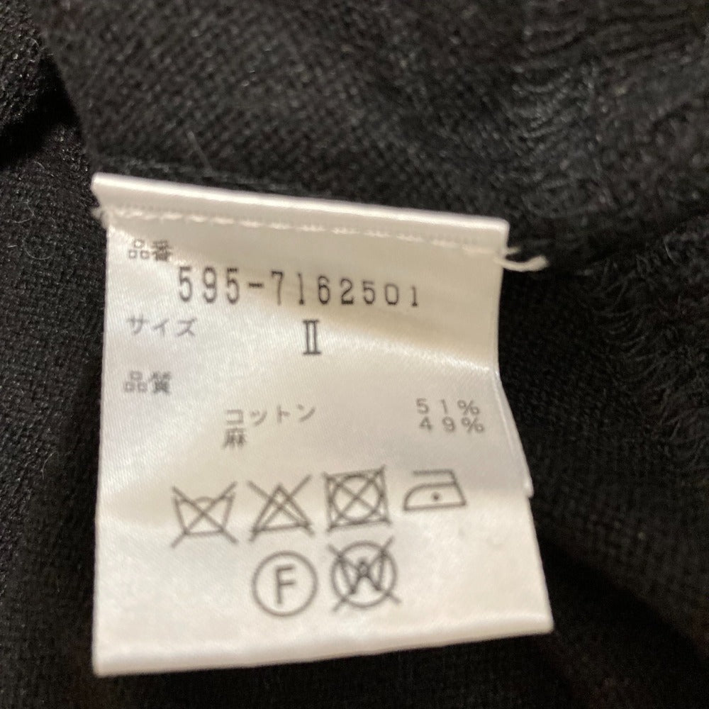 マーガレットハウエル コットンリネンショートスリーブクルーネックカットソー