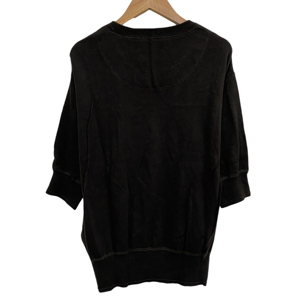 MHL. コットンリネンニットカットソー