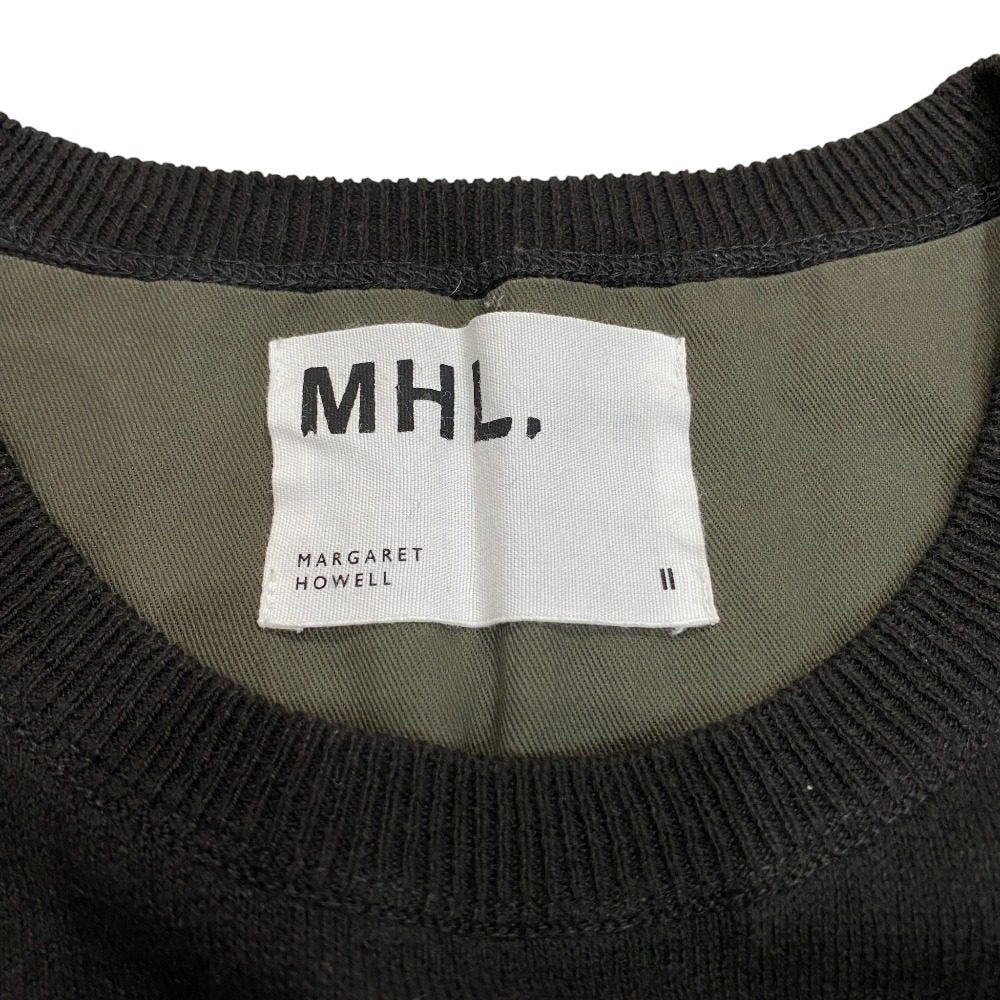 MHL. コットンリネンニットカットソー