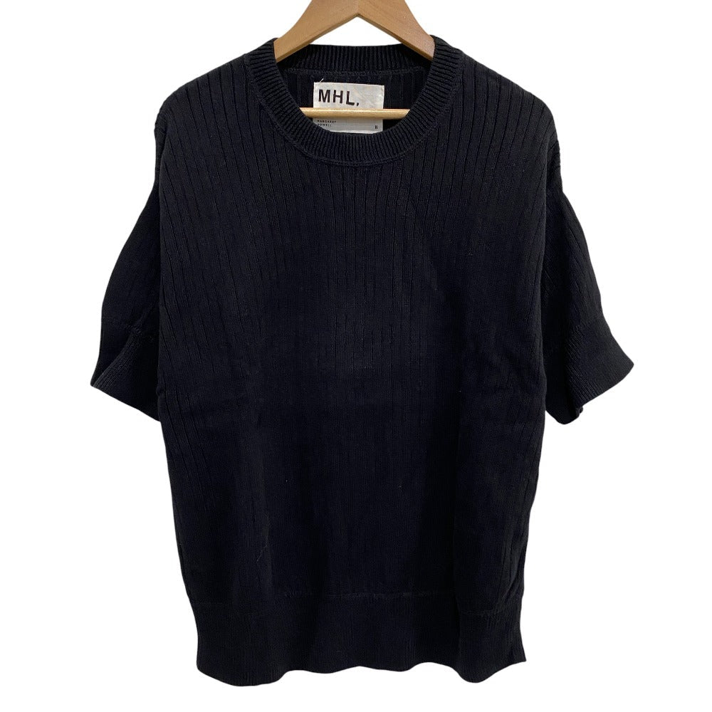 MHL. コットンリネンニットカットソー