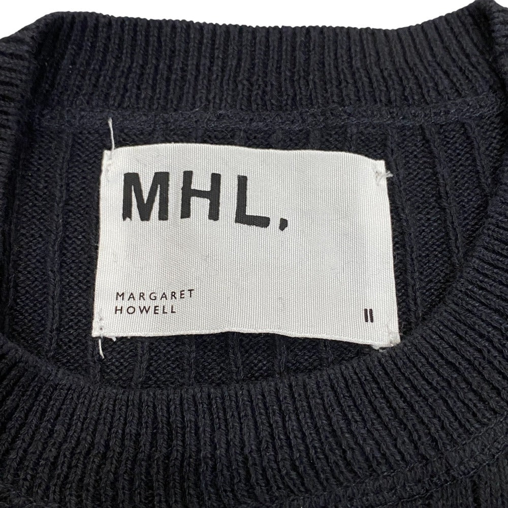 MHL. コットンリネンニットカットソー